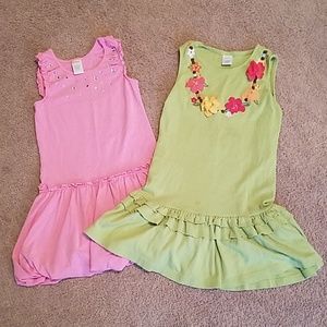 2 Gymboree play dresses